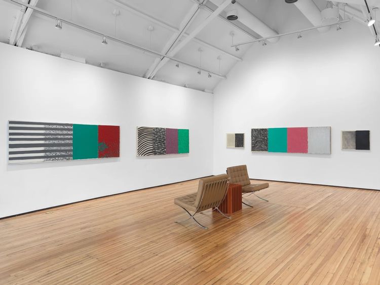 Installation view, Paintings from the 1970s, Nathalie Karg Gallery · 2025 (2)