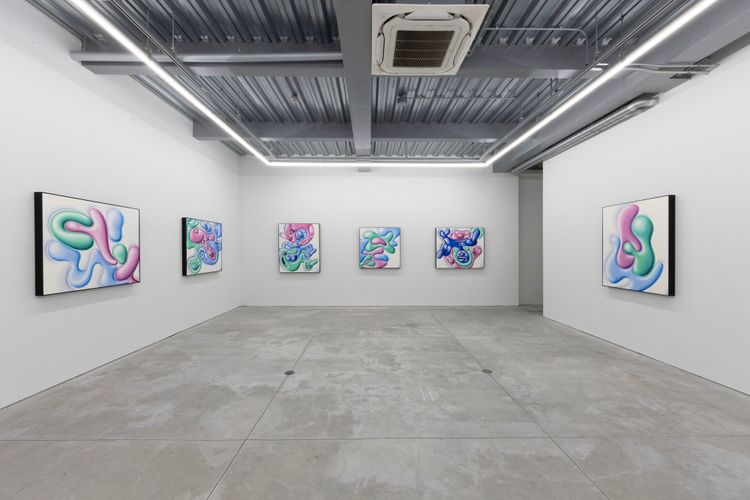 Installation view, Kenny Scharf: ShimiShimiKao!, NANZUKA · 2026 (14)