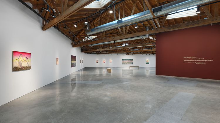Installation view, The Sequin-Strewn Night, Hauser & Wirth · 2025 (3)