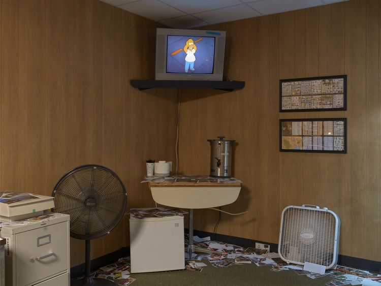 Installation view, Khajistan: Office of War Information (O.W.I.), Pioneer Works · 2026 (2)