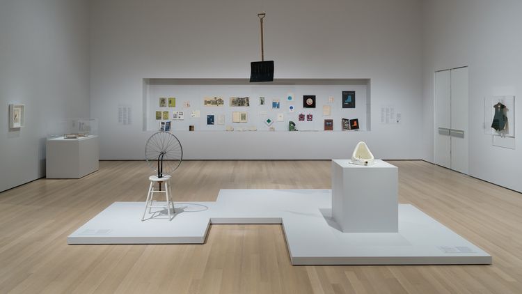 Installation view, Marcel Duchamp, MoMA · 2026 (6)
