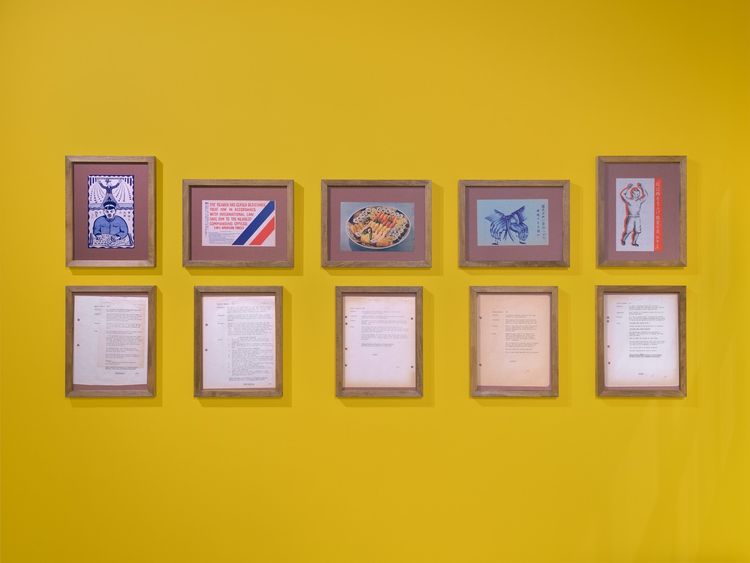 Installation view, Khajistan: Office of War Information (O.W.I.), Pioneer Works · 2026 (6)