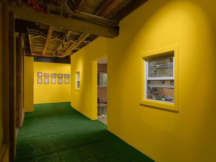 Installation view, Khajistan: Office of War Information (O.W.I.), Pioneer Works · 2026 (7)