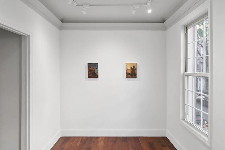 Installation view, Paintings of Incomplete Remains, Slip House · 2025 (4)