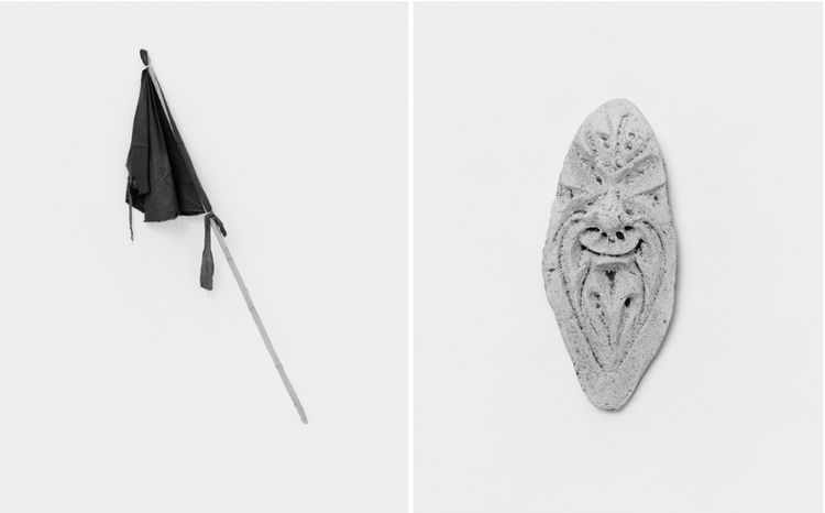 Installation view, Pretenzione Intenzione: Objects of Beauty and Bewilderment from the Archive of Harald Szeemann, Marciano Art Foundation