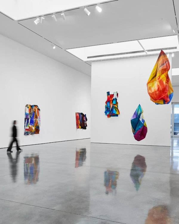 Installation view, STITCHED, Pace · 2026 (5)