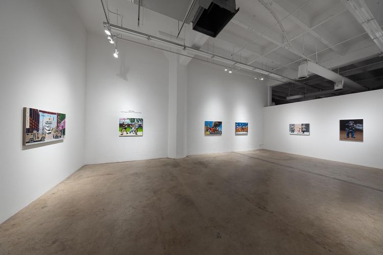Installation view,  And It Keeps Coming 'Til The Day It Stops, Track 16, Downtown LA · 2026 (8)