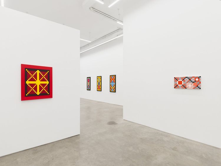 Installation view, Crisis Management, Anat Ebgi · 2026 (4)