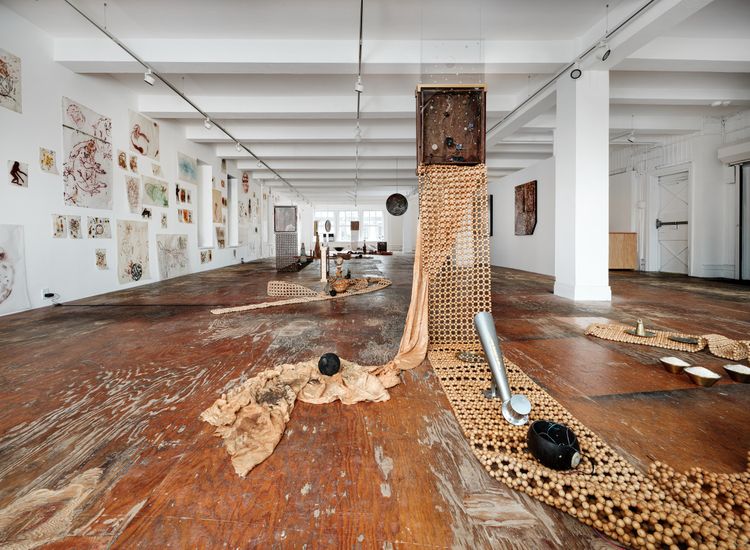Installation view, Wake, mayfly…     , Kiang Malingue · 2026 (2)