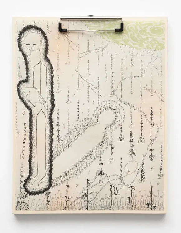 Installation view, Etiolated Calligrapher, Hyacinth Gallery · 2026 (5)