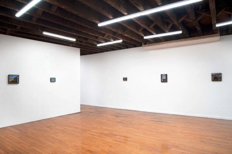 Installation view, Selected Paintings, Astor Weeks · 2025 (3)
