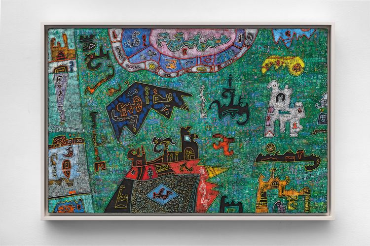 Installation view, Ynez Johnston: In Search of the Oracle, Louis Stern Fine Arts · 2026 (4)