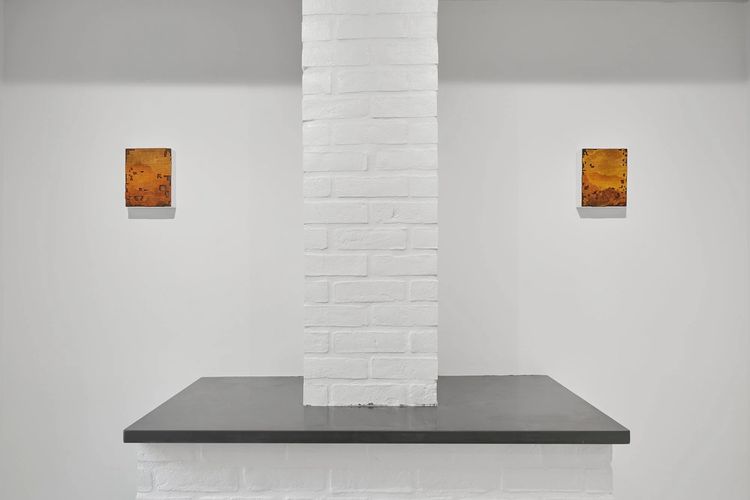 Installation view, Paintings of Incomplete Remains, Slip House · 2025 (2)