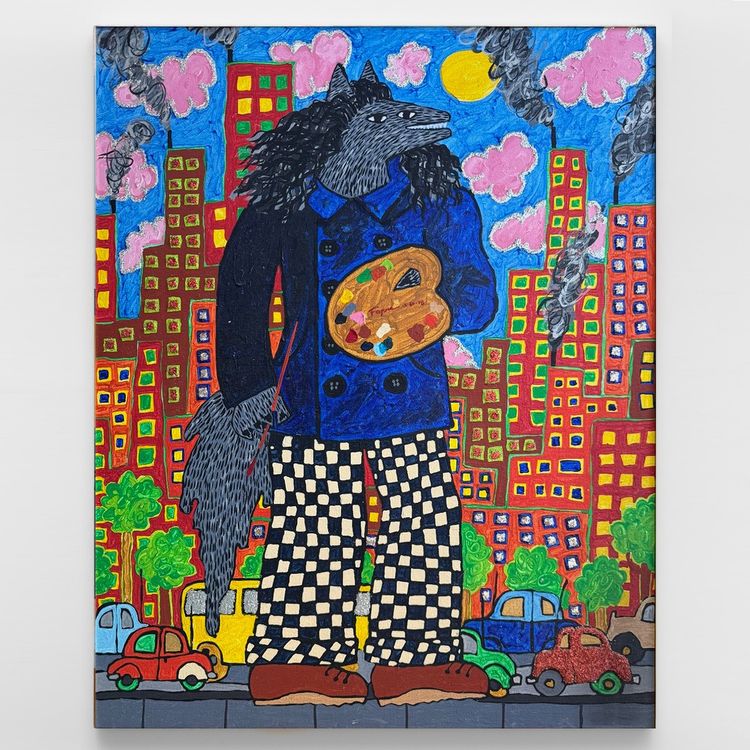 Installation view, Portrait of the Artist as a Young Coyote, Babst Gallery · 2026 (13)