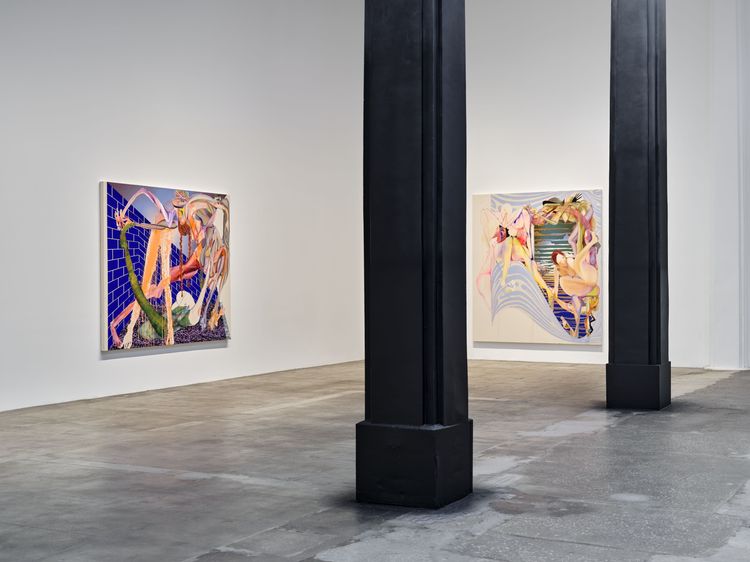 Installation view, The Ground Glows Black, Hauser & Wirth · 2026 (5)