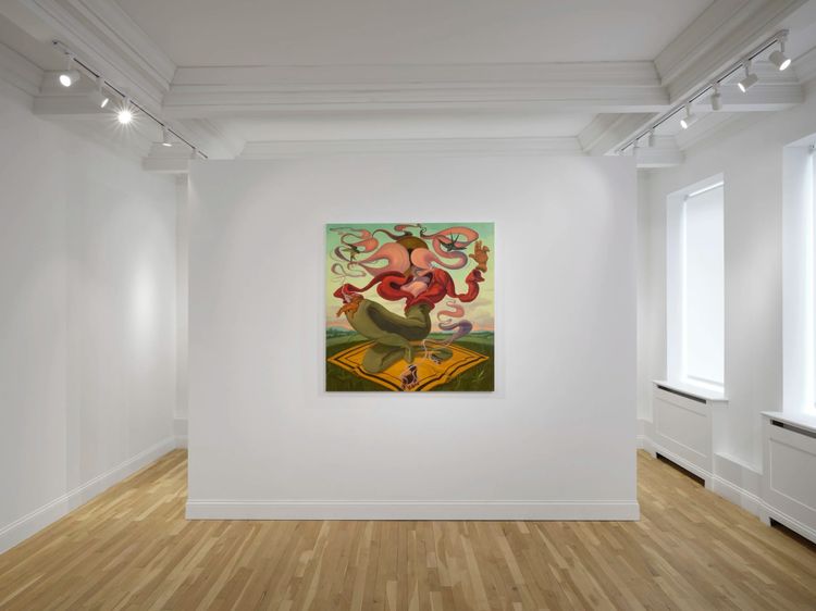 Installation view, By Lethe, Dreaming, The Empty Circle · 2026 (3)