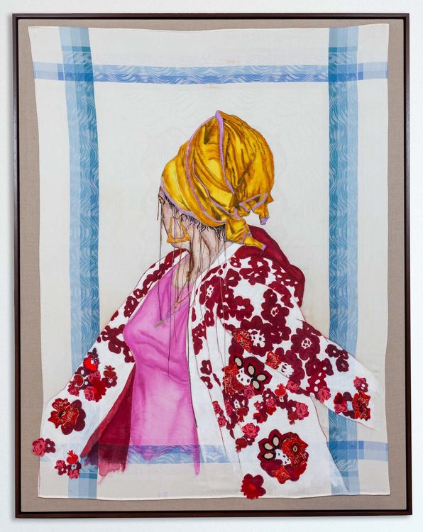 Installation view, Who By Fire, Mindy Solomon Gallery