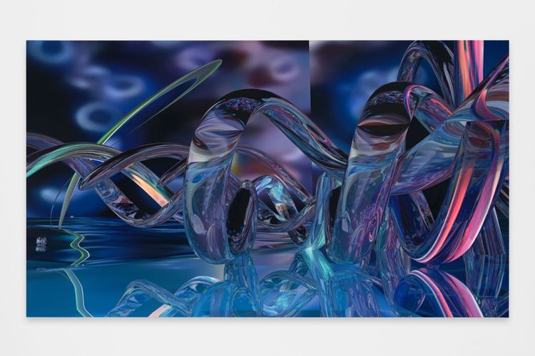 Installation view, Memory Bands, James Fuentes, Los Angeles · 2025 (8)