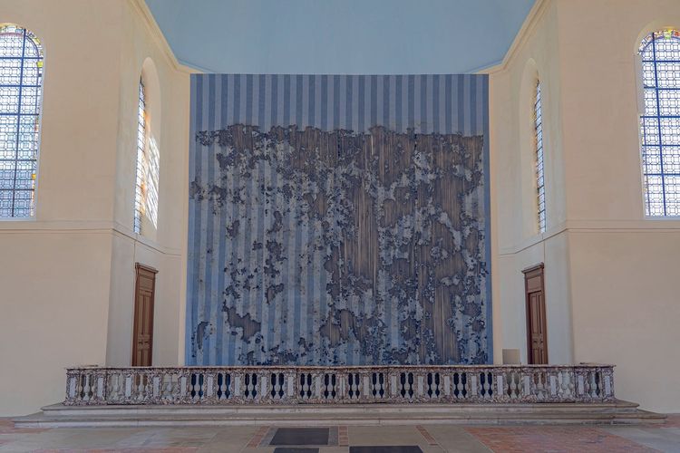 Installation view, Edith Dekyndt Notes on What is What, Marian Goodman, New York · 2026 (8)