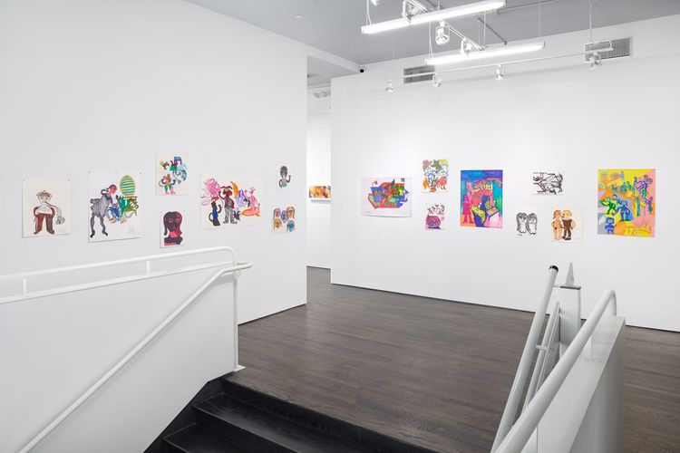 Installation view, Oswald Saenz, White Columns · 2026 (4)