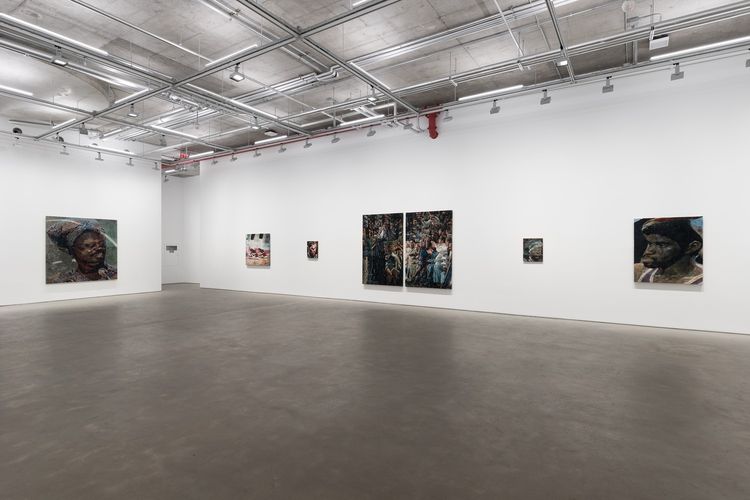 Installation view, Courtside Sermon, Harper's, 512 W 22nd Street · 2026 (7)