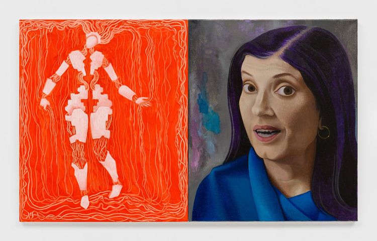 Installation view, Paintings Made for Aliens Above, PPOW, 392 Broadway · 2025 (13)