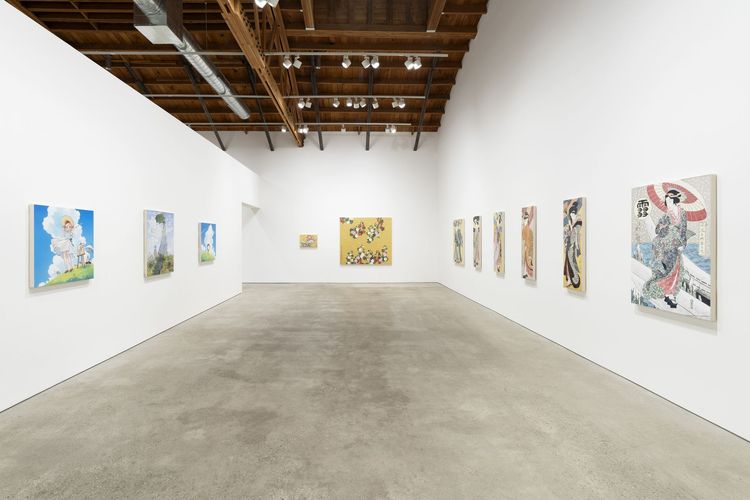 Installation view, Hark Back to Ukiyo-e: Tracing Superflat to Japonisme’s Genesis, Perrotin · 2026 (7)
