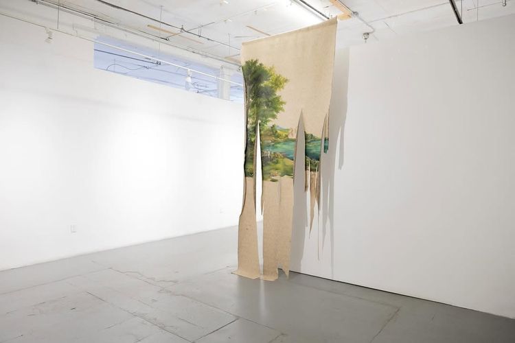 Installation view, Underneath the Roses, Kate Werble Gallery