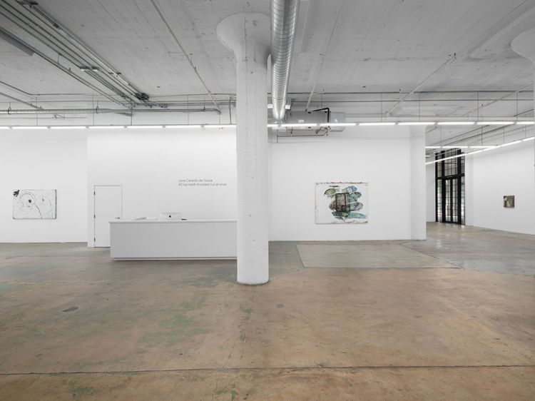 Installation view, All top teeth knocked out at once, Nicodim, Los Angeles · 2026 (4)