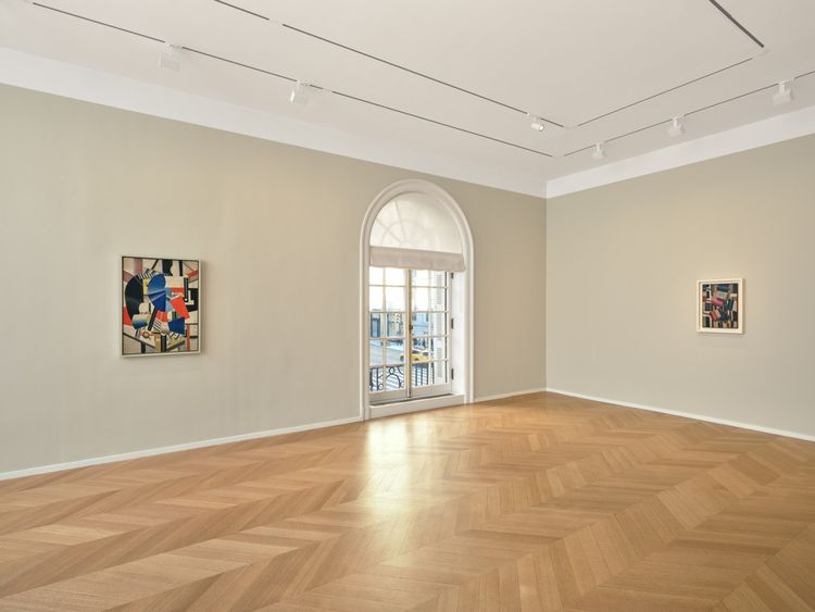 Installation view, The Mechanical Paintings, Skarstedt, Upper East Side · 2025 (5)