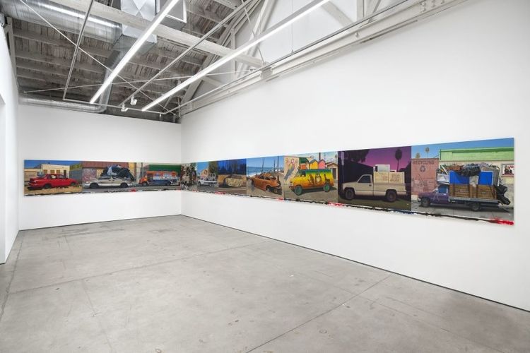 Installation view, NO PARKING, Matthew Brown, Los Angeles · 2025 (2)