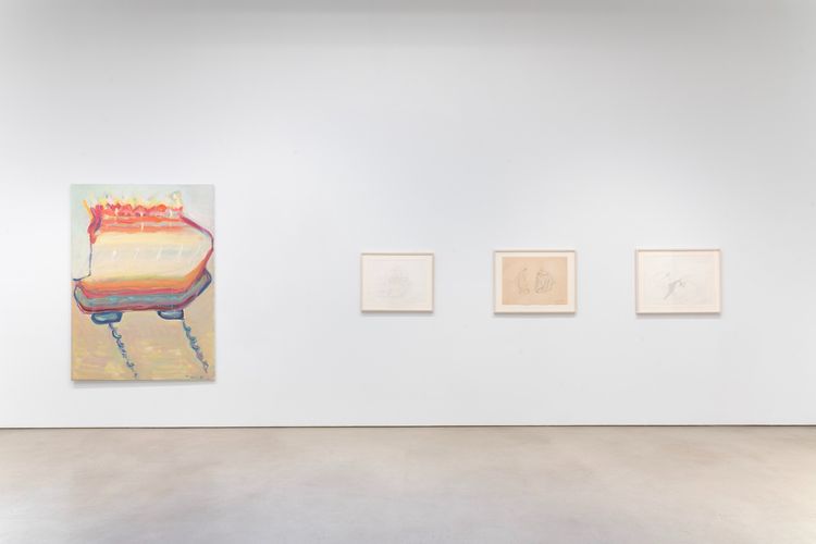 Installation view, Maria Lassnig, Petzel Gallery · 2026 (6)