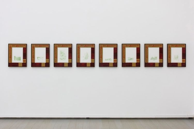 Installation view, English for Foreigners (abridged: the sequel), Petzel Gallery · 2025 (2)