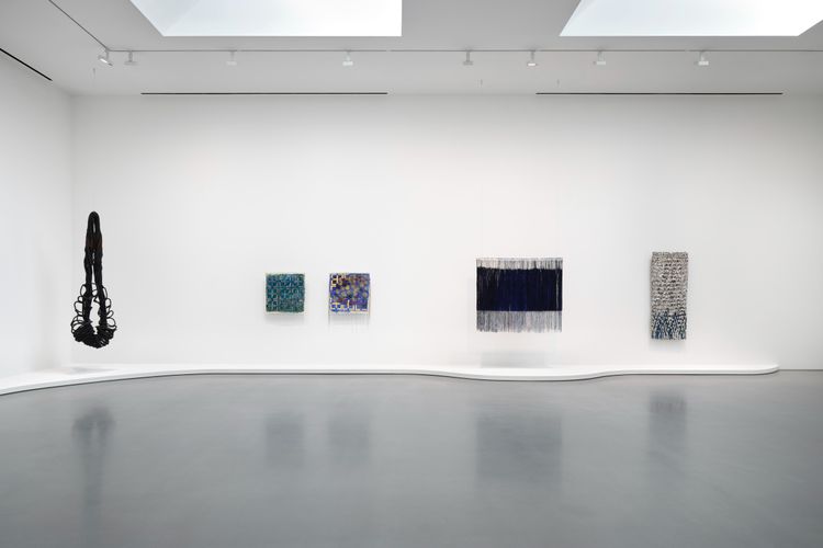 Installation view, Olga de Amaral, Lisson Gallery · 2025 (3)