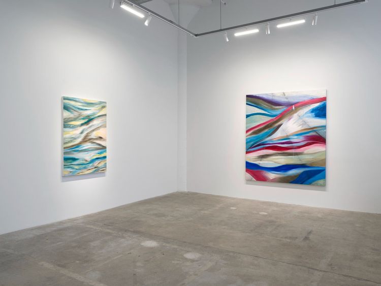 Installation view, Contours of Memory, Vielmetter · 2025 (7)