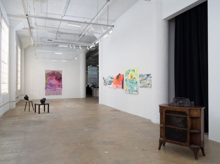 Installation view, Some lives in the sunshine, Vielmetter · 2026 (6)