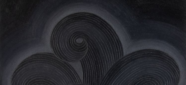Installation view, The Black Drawings, Robilant + Voena