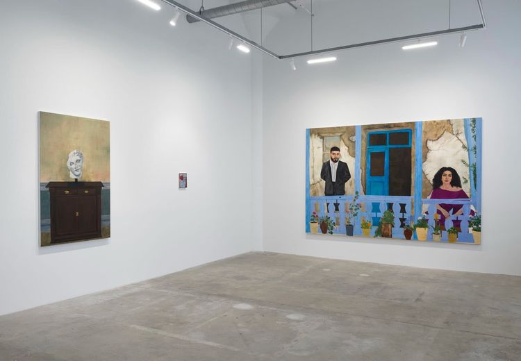 Installation view, Your Tears Will Dry, Vielmetter · 2025 (5)