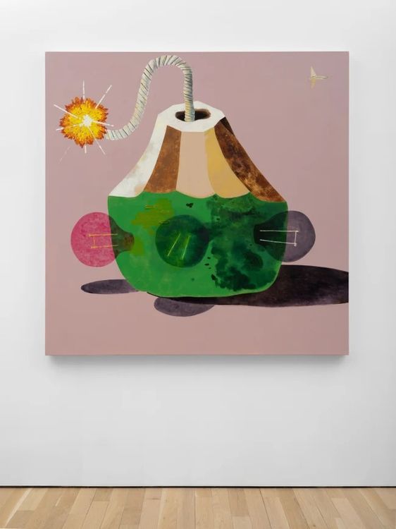 Installation view, Ash On Everything, Charles Moffett · 2025 (3)