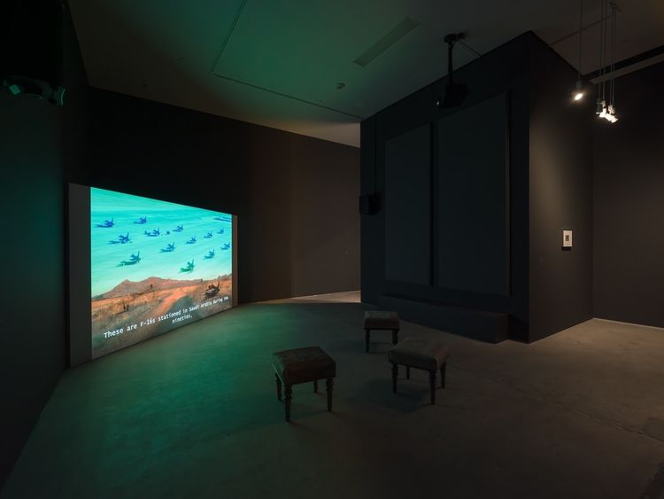 Installation view, Excavating the Sky, Institute of Contemporary Art · 2025 (2)