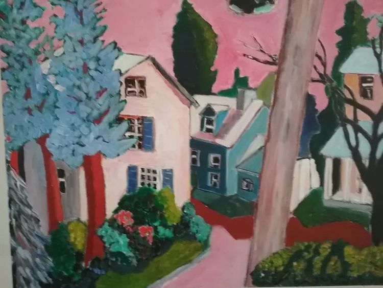 Installation view, Paintings, Noho M55 Gallery