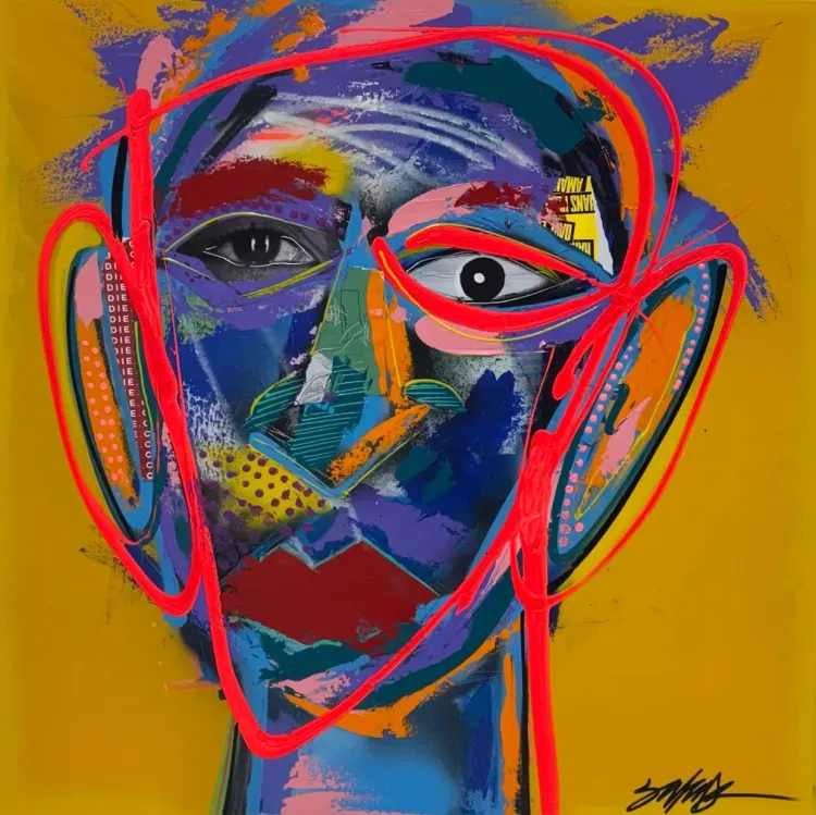 Installation view, FACES OF SUCCE$$, Tanya Weddemire Gallery