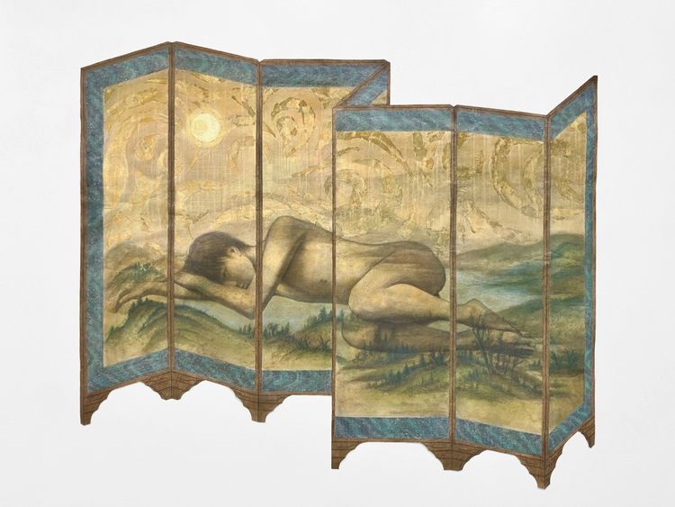 Installation view, Luster of a Dream Unearthed, Gallery 456 / Chinese American Arts Council