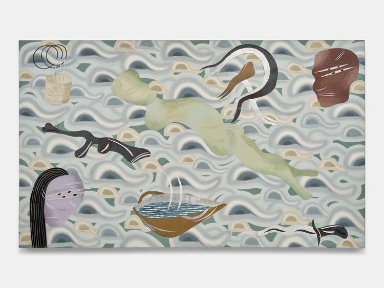 Installation view, When the Sky Merges with the Earth, Bortolami, 39 Walker · 2026 (20)