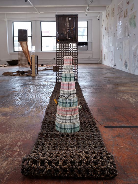 Installation view, Wake, mayfly…     , Kiang Malingue · 2026 (10)