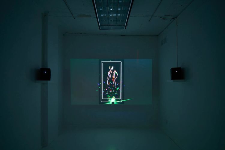 Installation view, Cat Suit, Lubov · 2025 (4)
