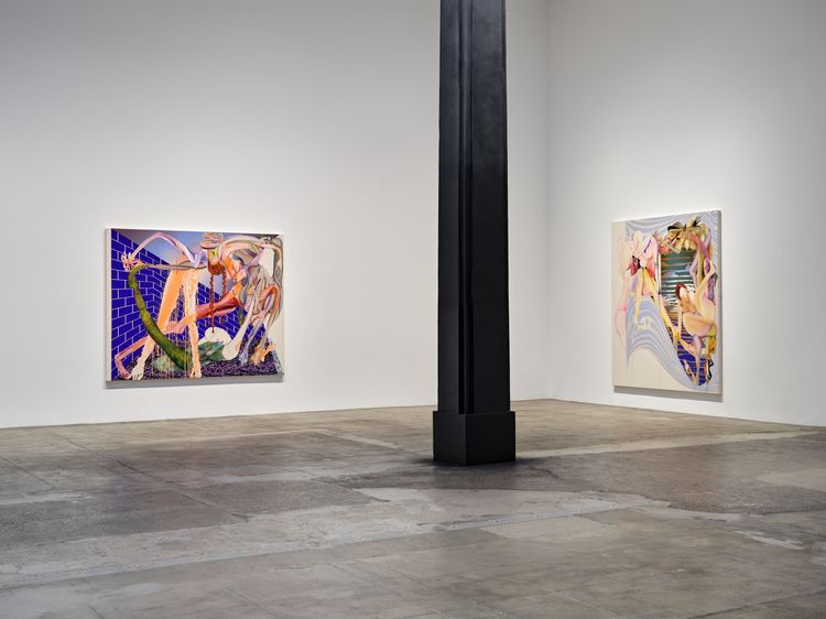 Installation view, The Ground Glows Black, Hauser & Wirth