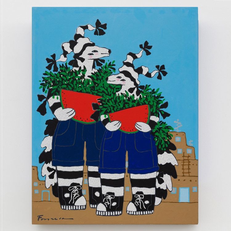 Installation view, Portrait of the Artist as a Young Coyote, Babst Gallery · 2026 (23)