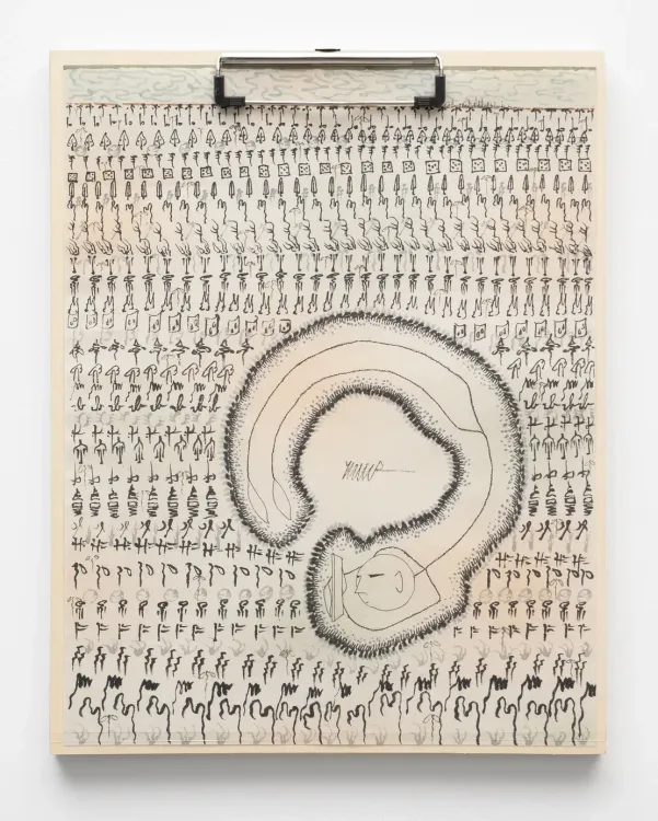 Installation view, Etiolated Calligrapher, Hyacinth Gallery · 2026 (12)