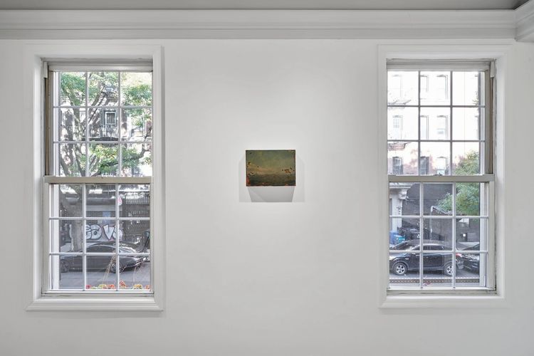 Installation view, Paintings of Incomplete Remains, Slip House · 2025 (7)
